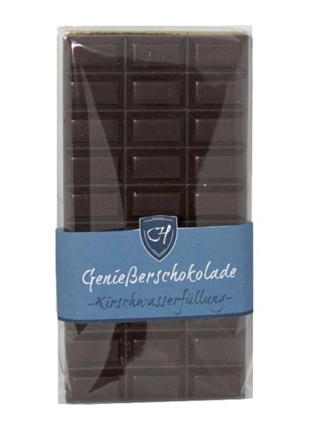 Goldkarton und Flachbeutel für 100g Standardtafel